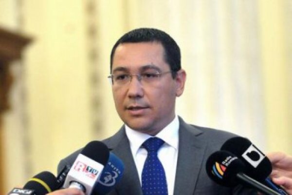 Ponta: Mandatul meu de preşedinte al PSD se va încheia pe 16 noiembrie